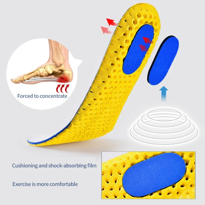 BT™ Bliss Fit - Honeycomb breathable sport insoles